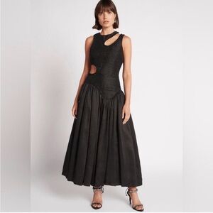 Jolie Abstract Cutout Dress